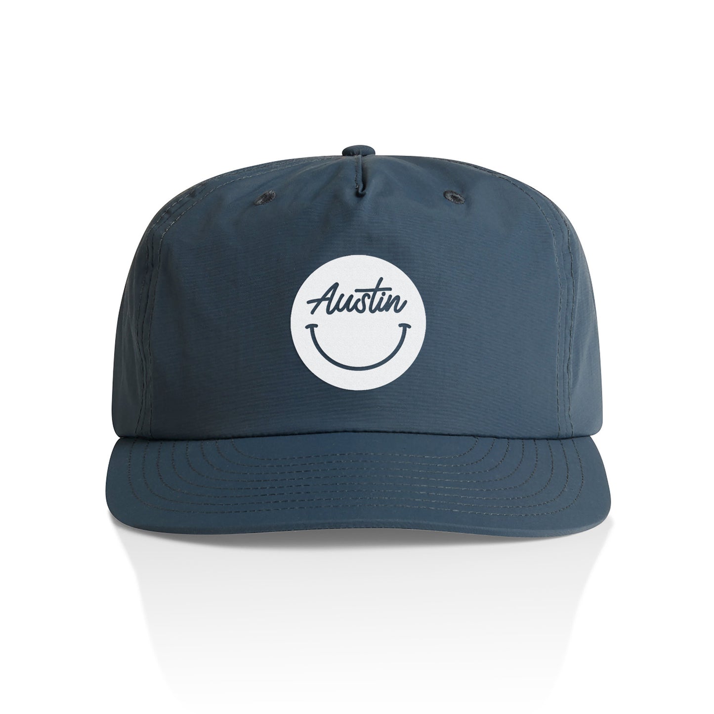 Austin Cursive Smile Nylon Snapback