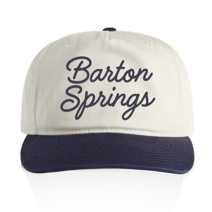 Barton Springs Cursive 2 Tone Cap