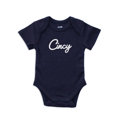 Custom Cursive Onesie