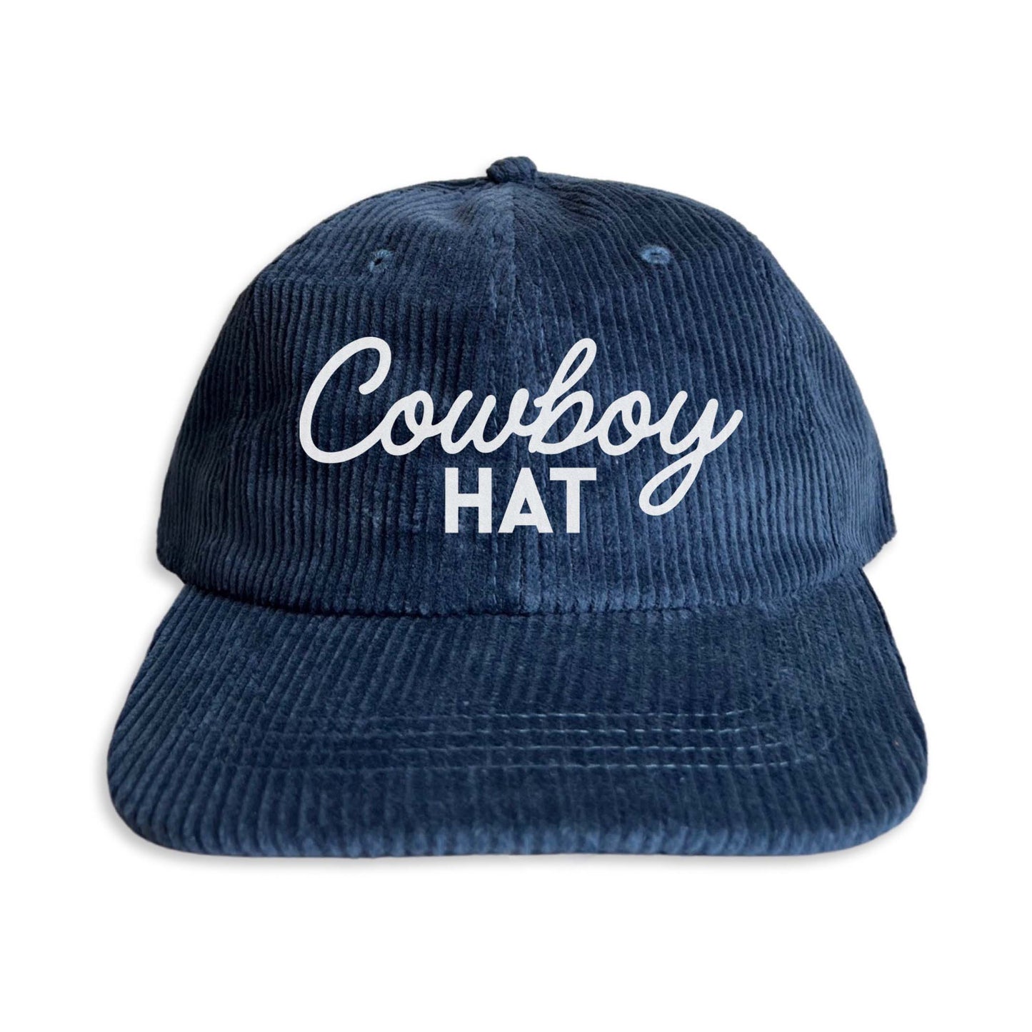 Cowboy Hat Corduroy Cap