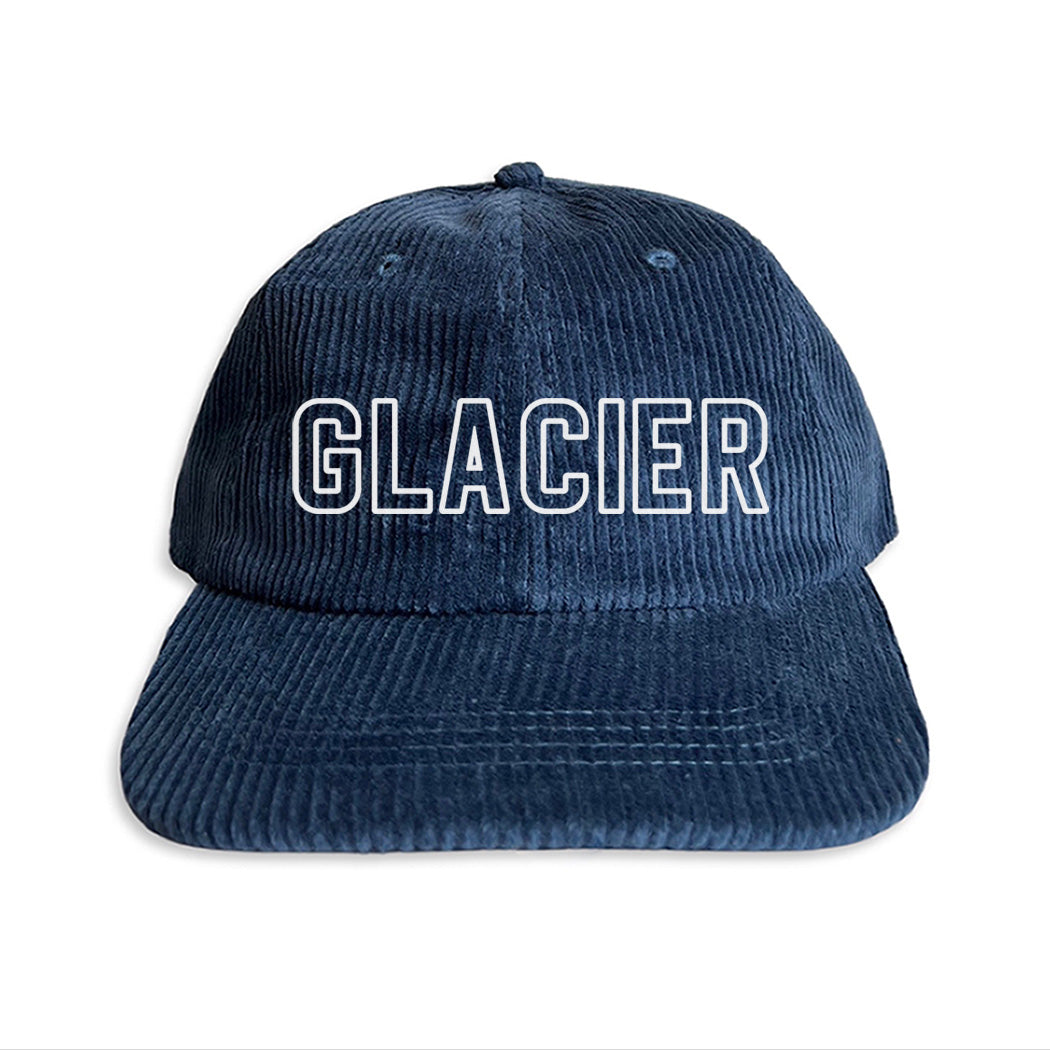 Glacier Outline Corduroy Cap