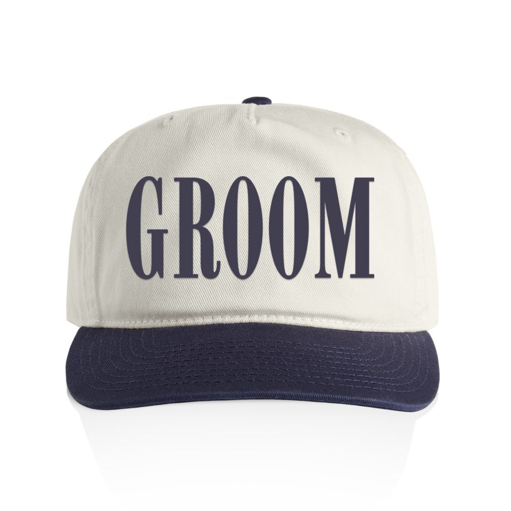 Groom Western 2 Tone Cap