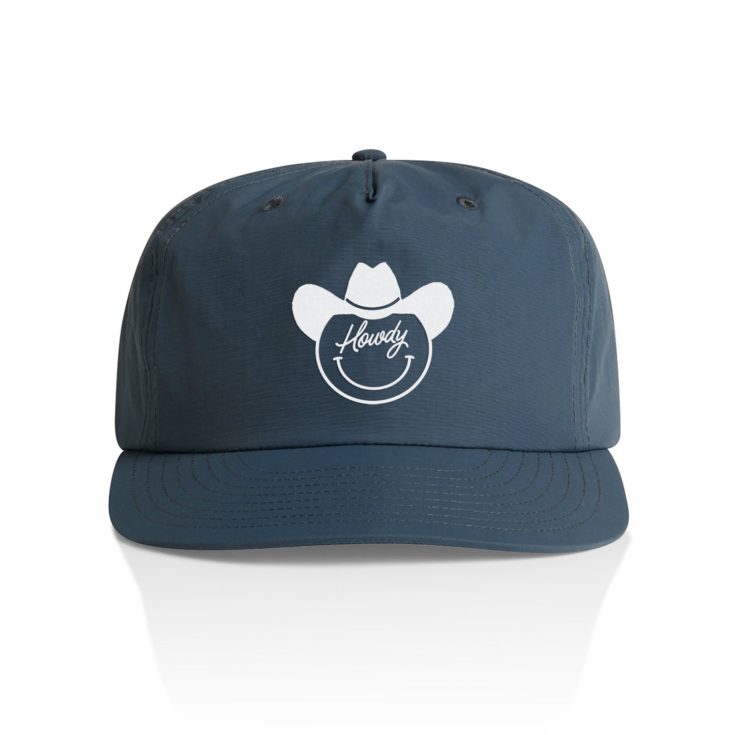 Howdy Cowboy Cursive Nylon Snapback