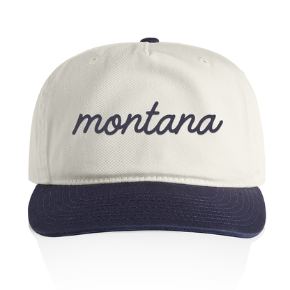 Montana Cursive 2 Tone Cap