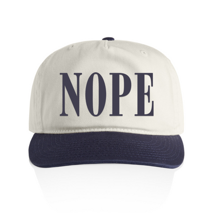 Nope Western 2 Tone Cap