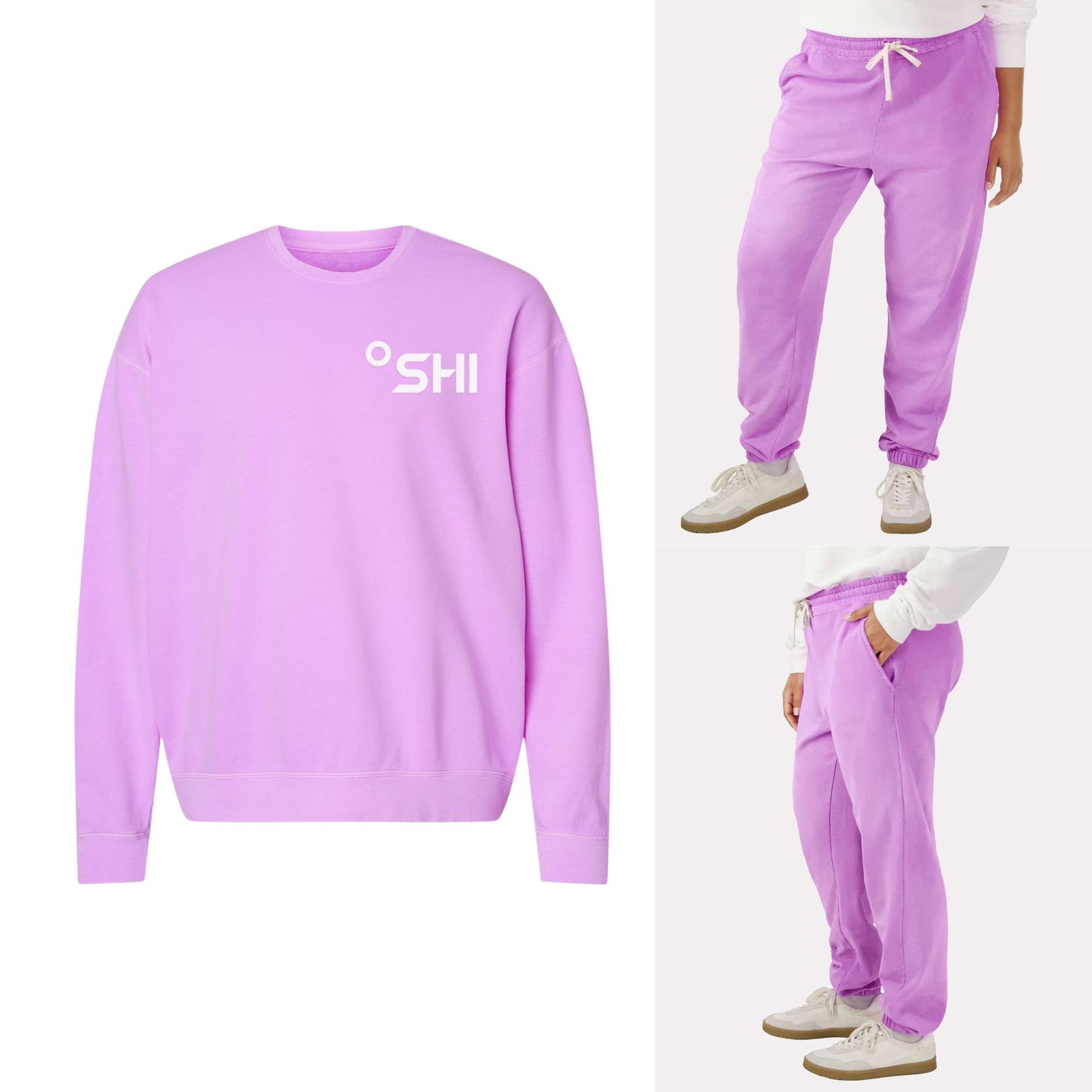 SHI Logo Washed Sweatshirt