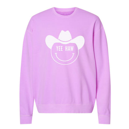 Yee Haw Cowboy Washed Sweatshirt
