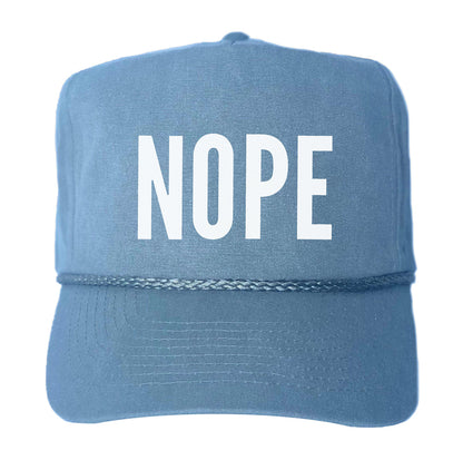 NOPE (2 Inch) Canvas Trucker