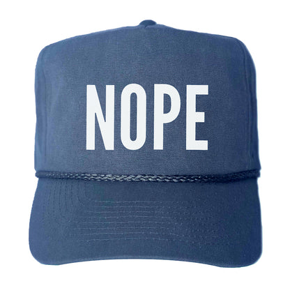 NOPE (2 Inch) Canvas Trucker