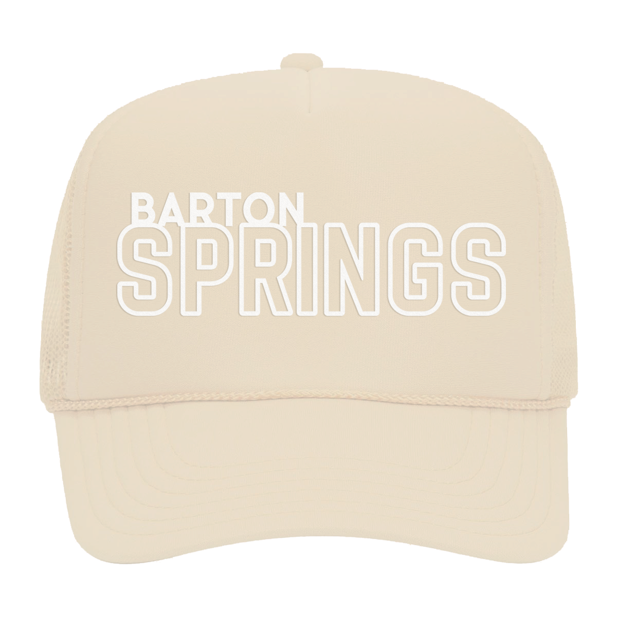 Barton Springs Outline Foam Snapback