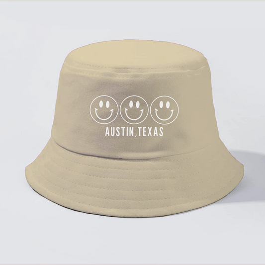 Smile Austin Texas Bucket Hat