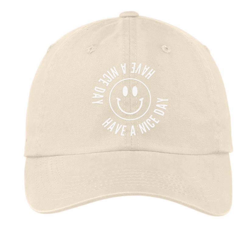 Smile Have a Nice Day Baseball Cap