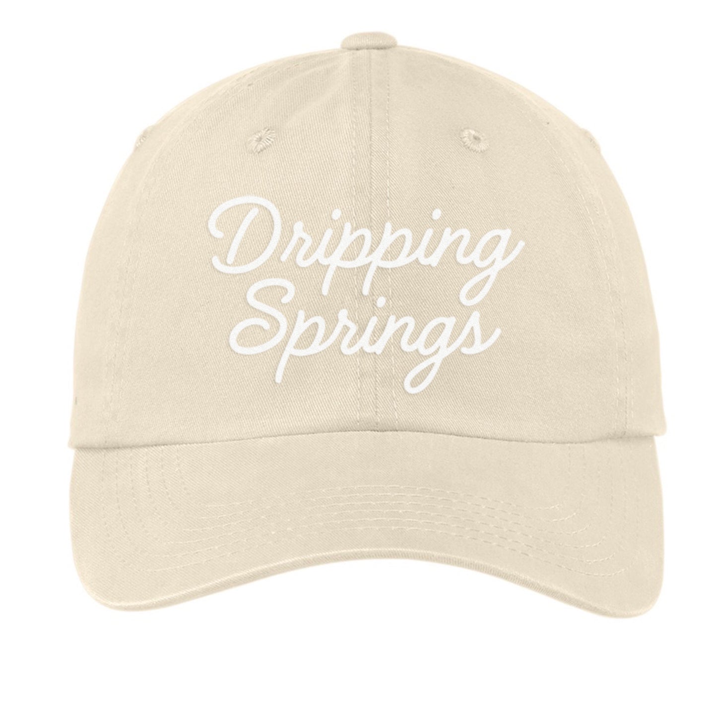 Dripping Springs Cursive Baseball Cap