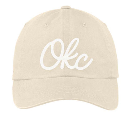 OKC Cursive Baseball Cap