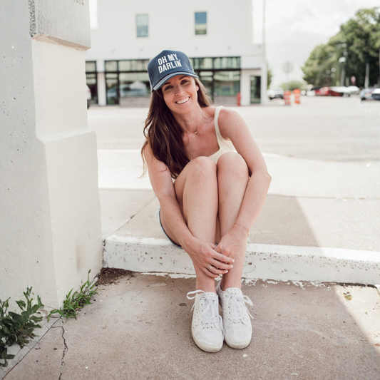 Oh My Darlin' Canvas Trucker