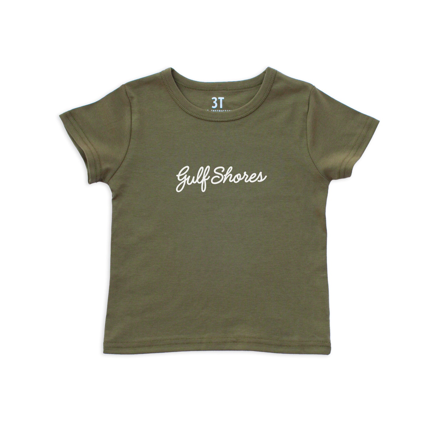 Gulf Shores Cursive Kids Tee