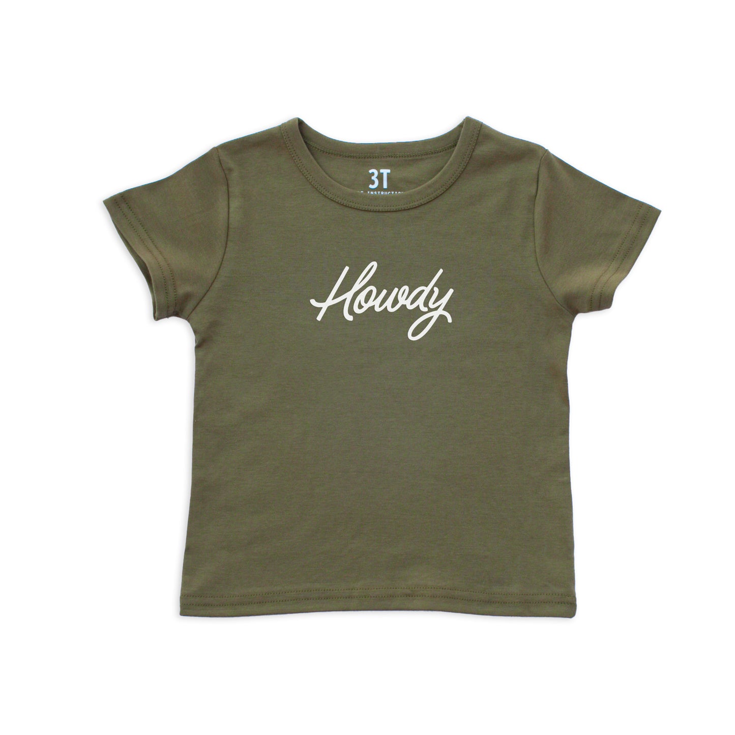 Howdy Cursive Kids Tee