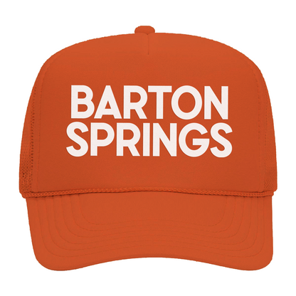 Barton Springs Foam Snapback
