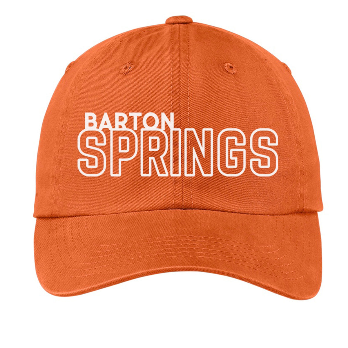 Barton Springs Outline Baseball Cap