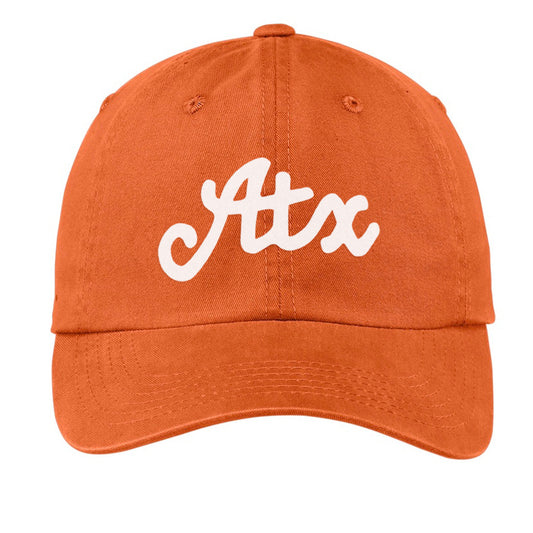 ATX Cursive Baseball Cap