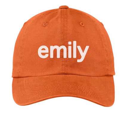 Custom Lowercase Baseball Cap