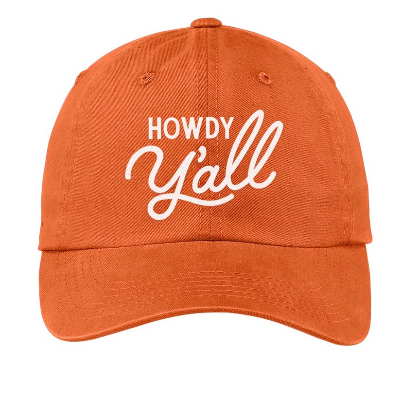 Howdy Y'all Baseball Cap