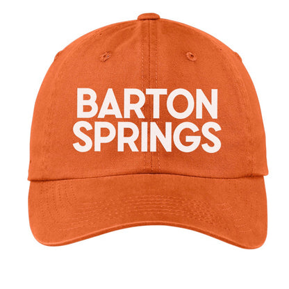 Barton Springs Baseball Cap