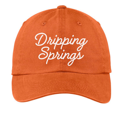 Dripping Springs Cursive Baseball Cap