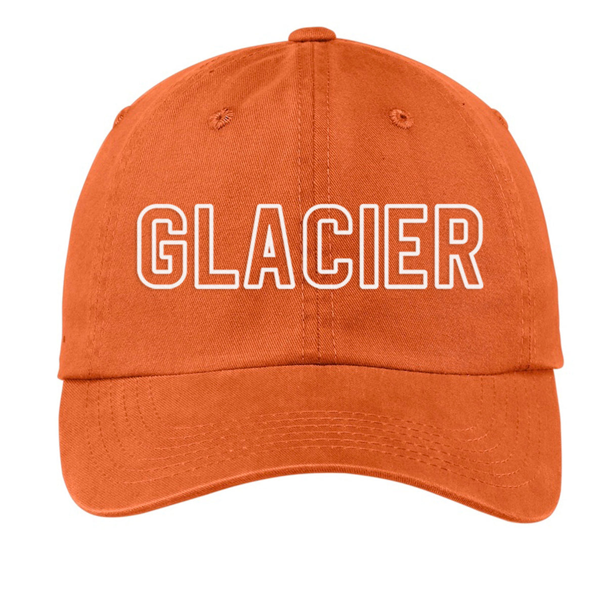 Glacier Outline Baseball Cap