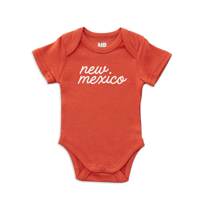 New Mexico Cursive Onesie