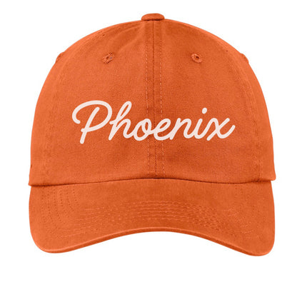 Phoenix Cursive Baseball Cap