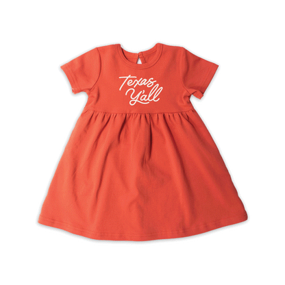 Texas Y'all Kids Dress