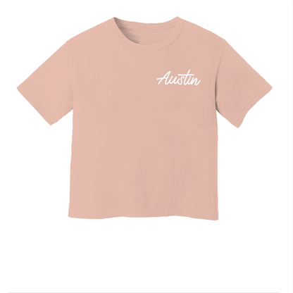 Austin Cursive Washed Tee