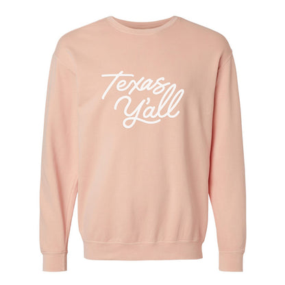 Texas Y'all Washed Sweatshirt