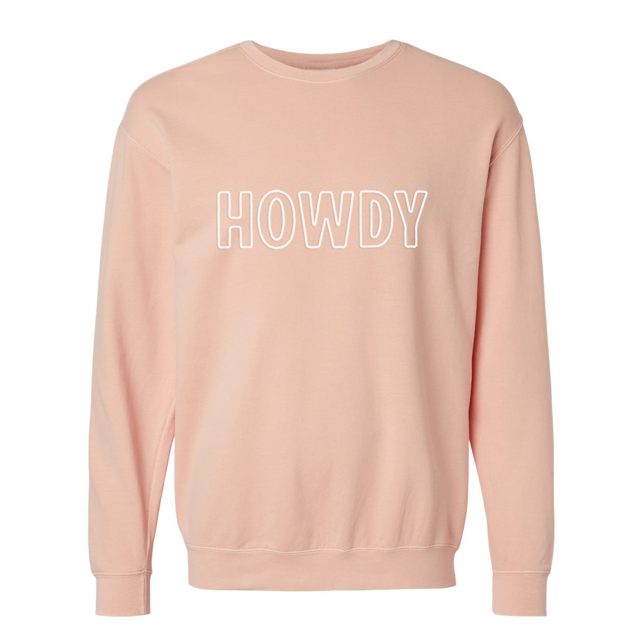 Howdy Outline Washed Sweatshirt