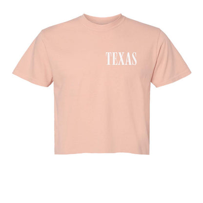 Texas Western Washed Crop Tee