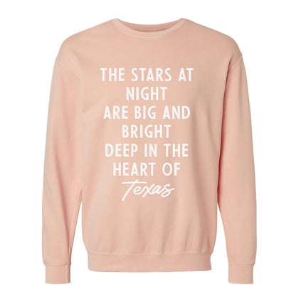 Stars at Night Washed Sweatshirt