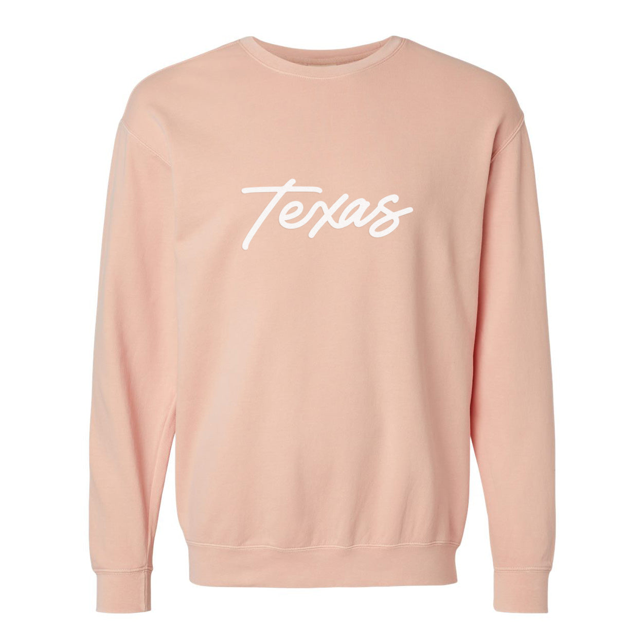 Texas Cursive Washed Sweatshirt