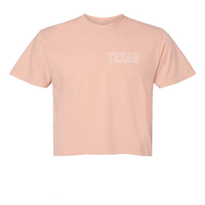 Texas Outline Washed Tee