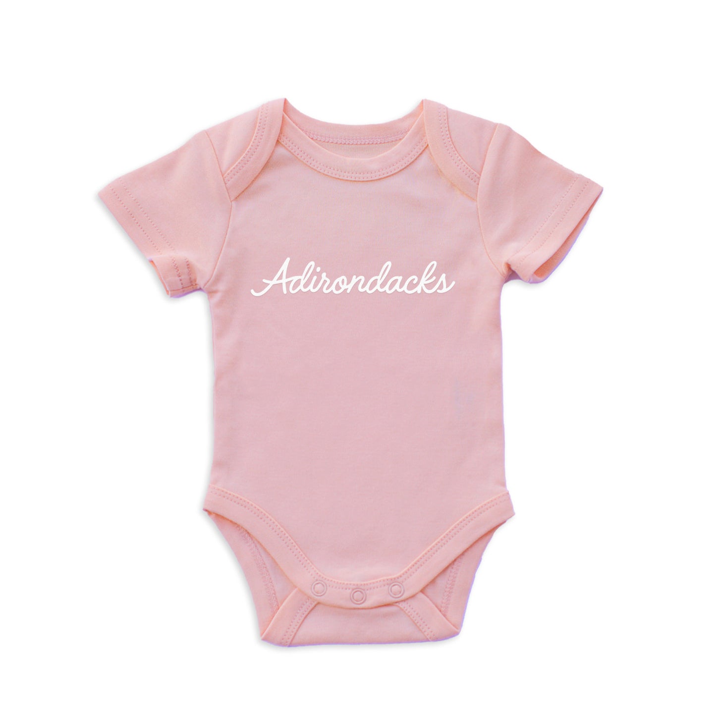 Adirondacks Cursive Onesie