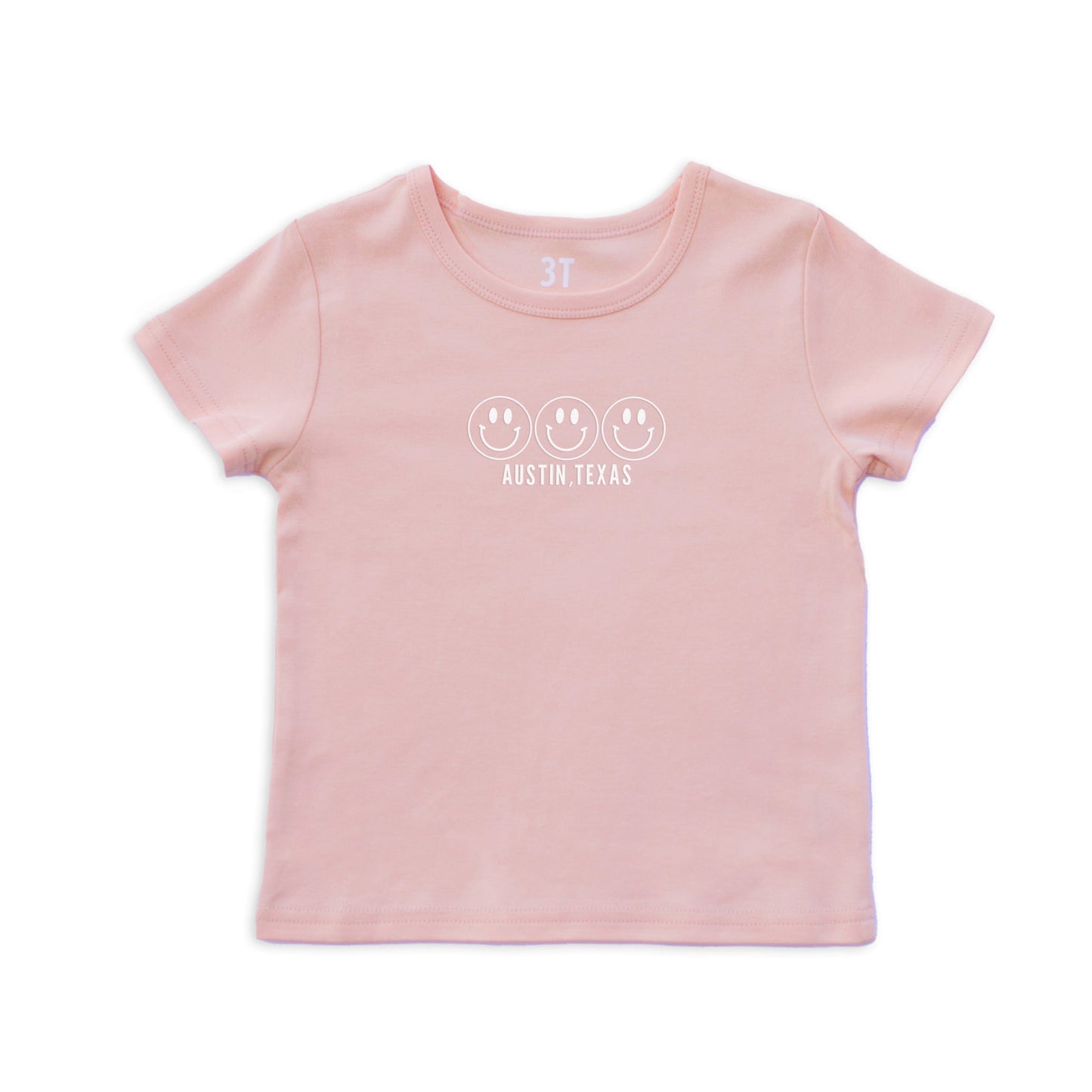 Smile Austin Texas Kids Tee