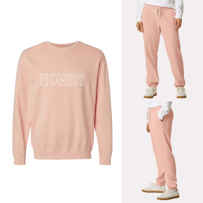 Howdy Outline Washed Sweatshirt