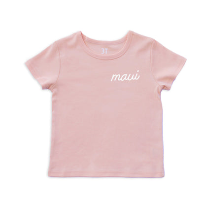 Maui Cursive Kids Tee