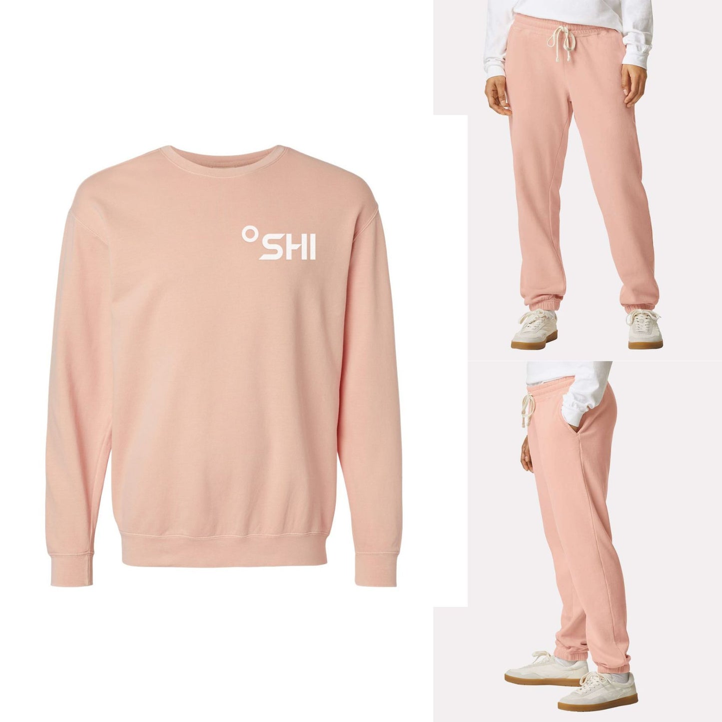 SHI Logo Washed Sweatshirt