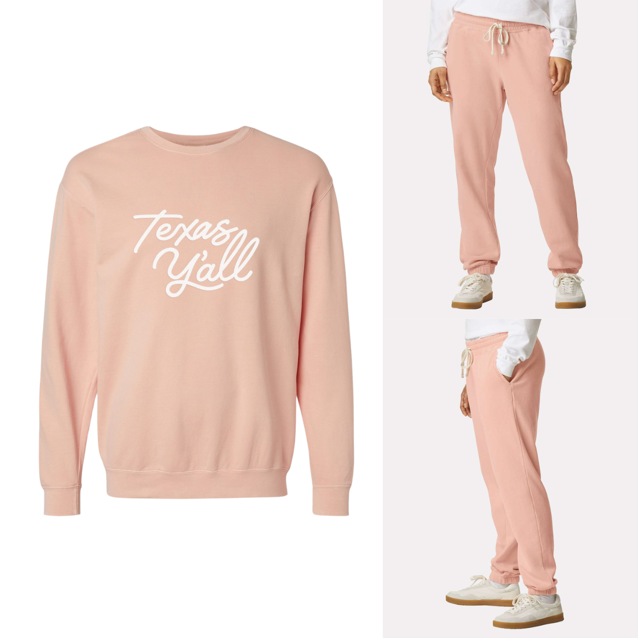 Texas Y'all Washed Sweatshirt