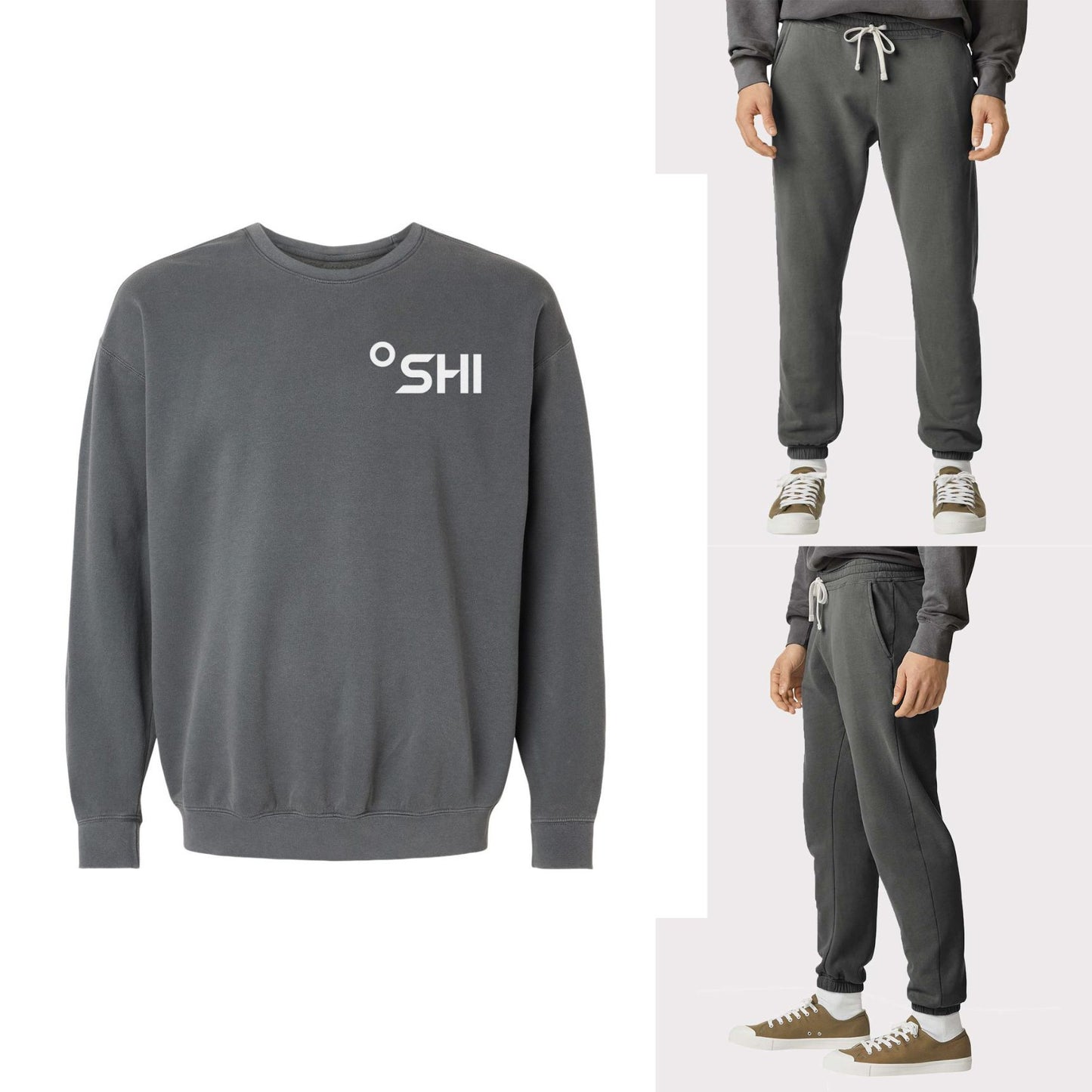 SHI Logo Washed Sweatshirt