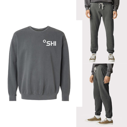 SHI Logo Washed Sweatshirt