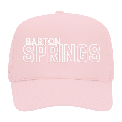 Barton Springs Outline Foam Snapback