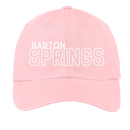 Barton Springs Outline Baseball Cap