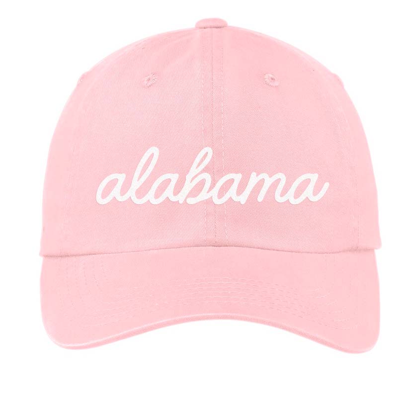 Alabama Cursive Baseball Cap